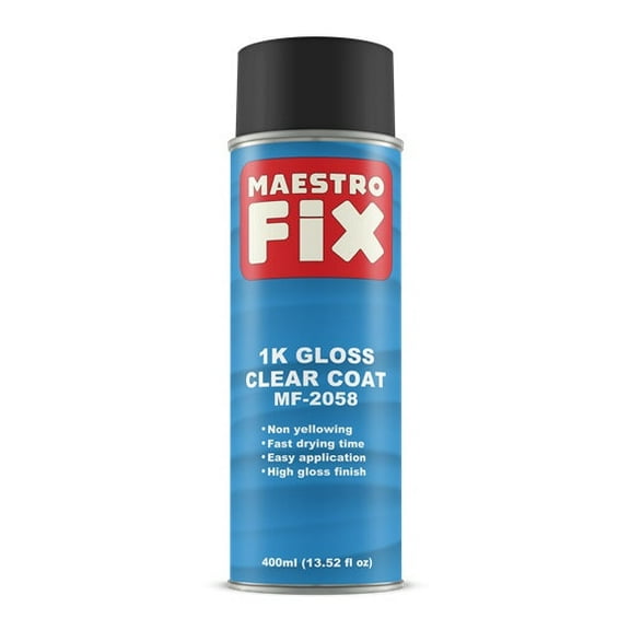 Maestro Fix 1K Clearcoat, Aerosol, 13.5 oz