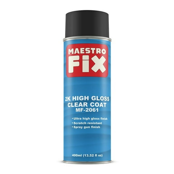 Maestro Fix 2K High Gloss Clearcoat, Aerosol, 13.5 oz (400ml)