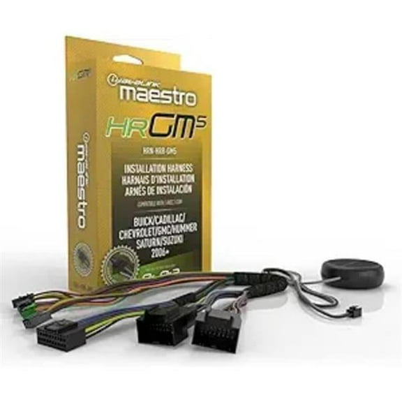 Maestro HRN-HRR-GM5 RR & RR2 Compatible Radio Replacement Harness for 2007-2016 GM Vehicles