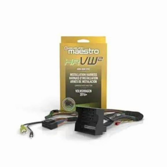 Maestro HRN-HRR-VW2 Plug N Play T Harness for 2015-2023 Volkswagen Vehicles