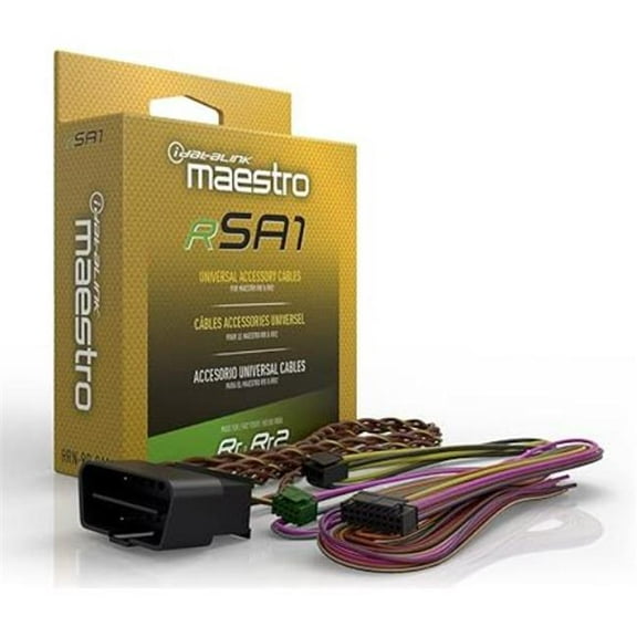 Maestro HRN-RR-SA1 Multi Vehicle Harness to Replace Radio Work with ADS-MRR & ADS-MRR-2 - RSA1