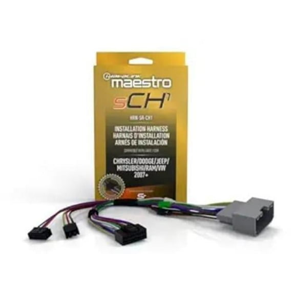 Maestro HRN-SR-CH1 MSR Harness for 2007-Up Chrysler Dodge Jeep
