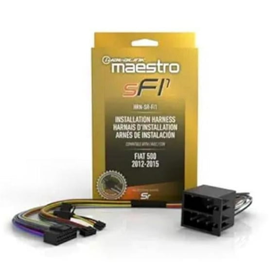 Maestro HRN-SR-FI1 MSR Harness for 2012-2015 Fiat 500 Trims