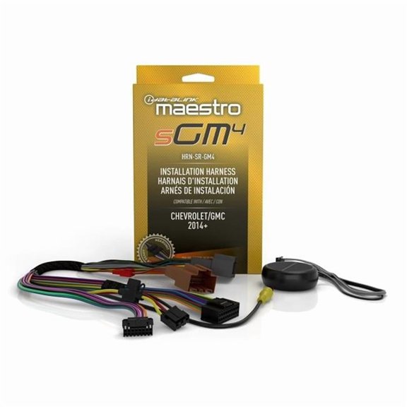 Maestro HRN-SR-GM4 MSR Compatible Radio Replacement Harness for 2016 & Up GM Vehicles