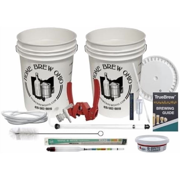 Maestro Homebrew Beer Equipment Kit with Auto Siphon$$Home Decor, Kitchen, & Other