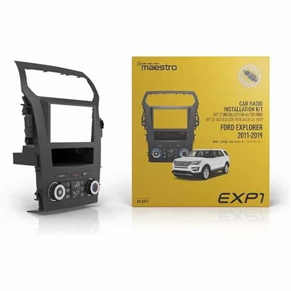 Maestro KIT-EXP1 4.3 in. Radio Replacement Dash Kit for 2011-2019 Ford Explorer Vehicles