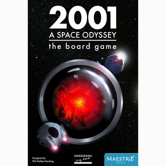 Maestro Media: 2001: A Space Odyssey - The Board Game, Team Based Cooperative Board Game, 1-vs-Many, 2 Difficulty Modes, Age 10+, 2-5 Player, 30+ Min
