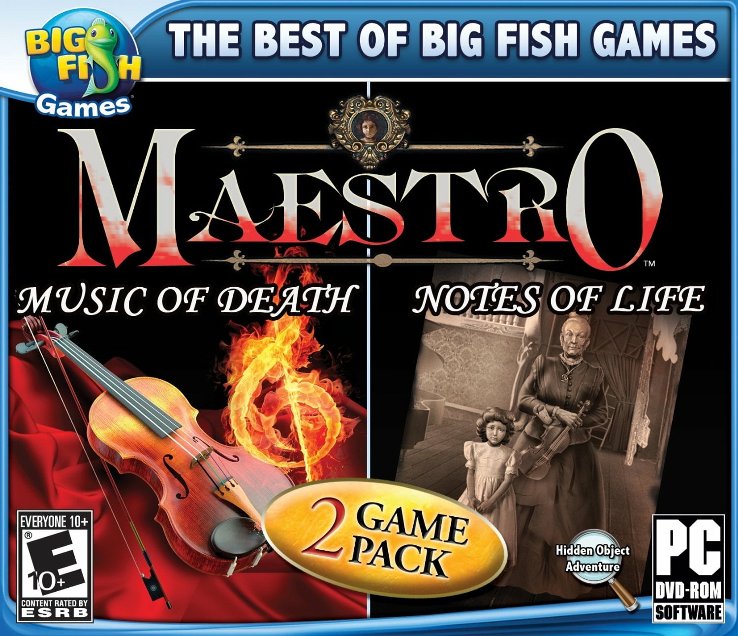 Maestro Music of Death &amp; Notes of Life PC DVD, 2 Pack