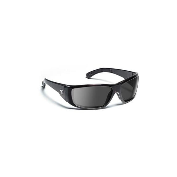 Maestro Sharp View Clear Sunglasses- Mahogany - Medium & Large