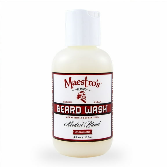 Maestro's Classic Modest Blend Beard Wash, 4oz