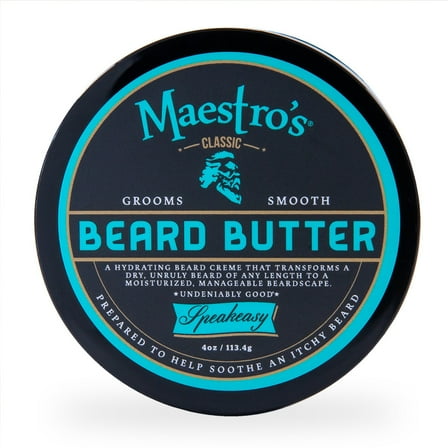Maestro's Classic Speakeasy Blend Beard Butter, 4oz