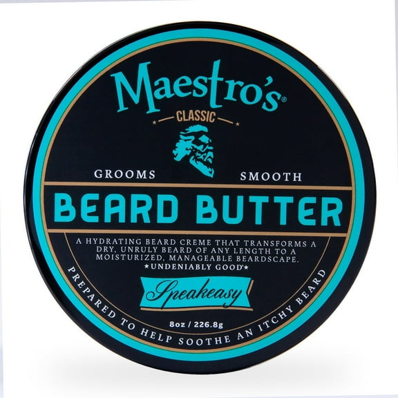 Maestro's Classic Speakeasy Blend Beard Butter, 8oz