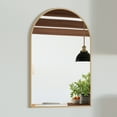 thumbnail image 1 of Design House Maeve Arched Wall Accent Mirror with Gold Frame, 36" x 24", 1 of 18