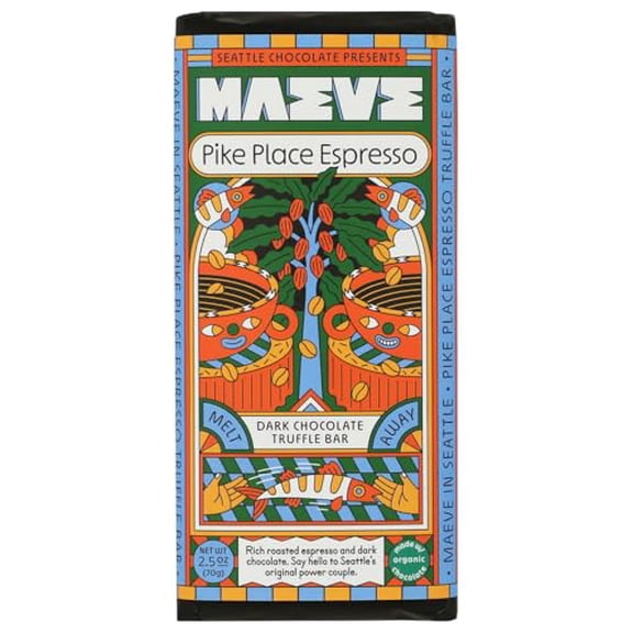Maeve By Seattle - Chocolate Truffle Pink Place Espresso - 2.5 Oz, Case of 12