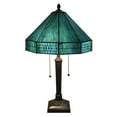 thumbnail image 1 of Maeve Tiffany-style 2-light Turquoise Table Lamp, 1 of 2