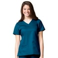 thumbnail image 1 of Maevn BLOSSOM Mock Wrap Scrub Top [XS - 5XL, FREE SHIPPING], 1 of 1