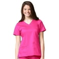thumbnail image 1 of Maevn BLOSSOM Mock Wrap Scrub Top [XS - 5XL, FREE SHIPPING], 1 of 1