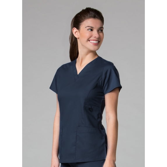 Maevn EON Multi-Pocket V-Neck Scrub Top