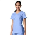 thumbnail image 1 of Maevn EON Women's Sporty Mesh Panel Scrub Top [XXS - 3XL, FREE SHIPPING], 1 of 2