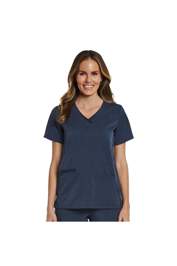 "Maevn MATRIX PRO Women's Contrast Double V-Net Scrub Top [XXS - 3XL, FREE SHIPPING]"