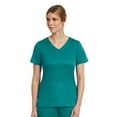 thumbnail image 1 of Maevn MATRIX Women's Curved Mock Wrap Scrub Top [XXS - 3XL, FREE SHIPPING], 1 of 5