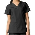 thumbnail image 1 of Maevn Red Panda V-Neck 2-Pocket Scrub Top, 1 of 1