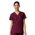 thumbnail image 1 of Maevn Red Panda V-Neck 2-Pocket Scrub Top, 1 of 11