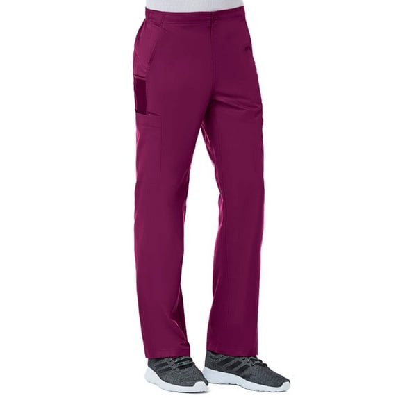 Maevn Uniforms Men's Half-Elastic Drawstring Waist Cargo Scrub Pant