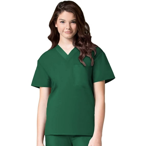 Maevn Unisex Core V-Neck TopHunter, Large