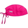 thumbnail image 1 of Maevn Unisex Scrub Cap w/ Adjustable Elastic Tie Back, Rose, One Size, 1 of 2