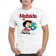 thumbnail image 1 of Mafalda Love Earth Quino Cartoon Strip USA Graphic T-shirt unisex up to 5XL, 1 of 2