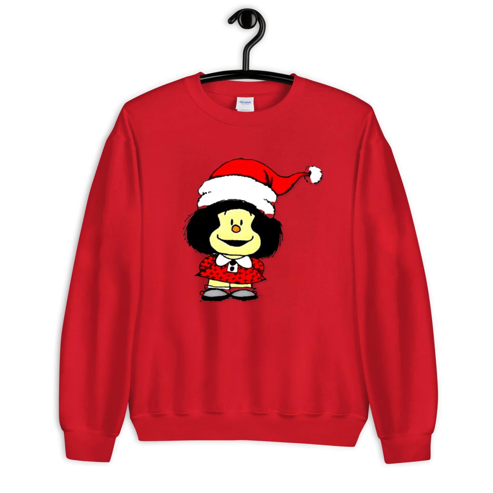 Mafalda Quino Noel 2024 Christmas shirtremovebgpreview