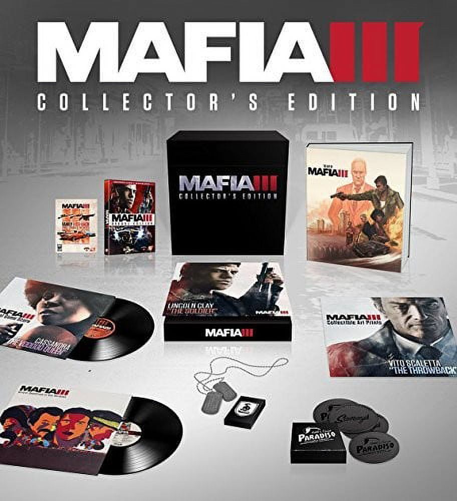 XBOX PS4 Mafia 3 Definitive CUSTOM REPLACEMENT CASE NO DISC SEE DESCRIPTION