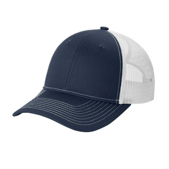 Mafoose Baseball Cap Ponytail Hat Messy Cap Bun Ponycap for Women True Navy/ White