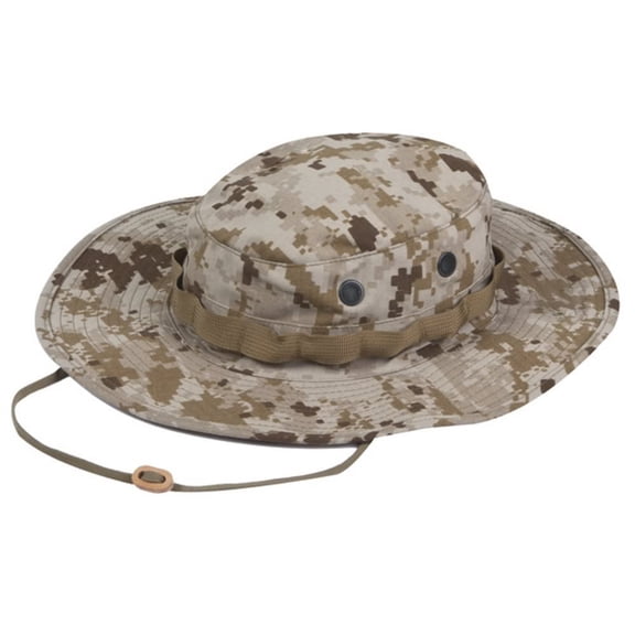 Mafoose Classic Tactical Military Boonie Outdoor Jungle Hat Digital Desert Large