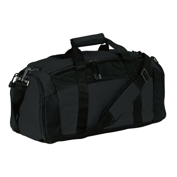 Mafoose Durable Multi-Pocket Gym Bag with Shoe Compartment Black OSFA