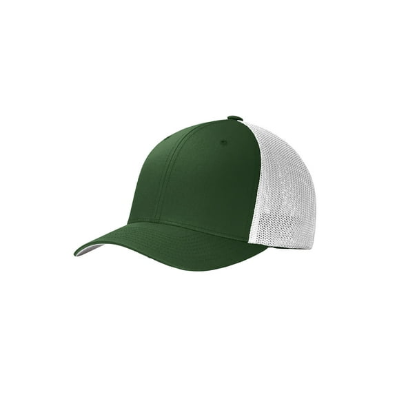 Mafoose Flexfit Mesh Back Cap Forest Green/ White Large/X-Large