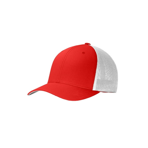 Mafoose Flexfit Mesh Back Cap True Red/ White Large/X-Large