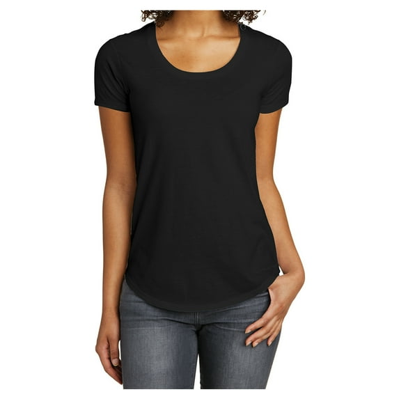 Mafoose Juniors Scoop Neck Tee Female T-Shirts Black X-Small