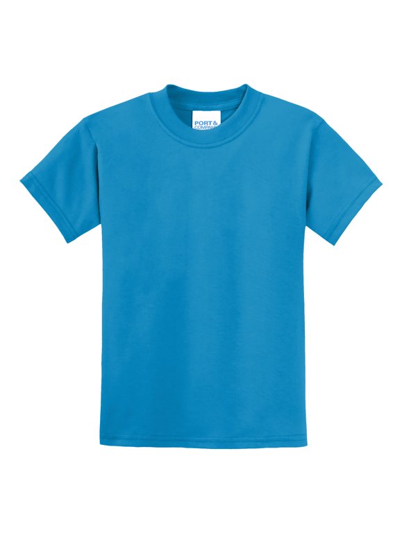 Male Core Blend Little Boys T-Shirt Sapphire x-Large