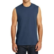Mafoose Male Cotton Sleeveless Tee Men Athletic Shirts & Tops Navy Large