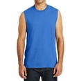 thumbnail image 1 of Mafoose Male Cotton Sleeveless Tee Men Athletic Shirts & Tops Royal 4X-Large, 1 of 5