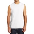 thumbnail image 1 of Mafoose Male Cotton Sleeveless Tee Men Athletic Shirts & Tops White Medium, 1 of 5
