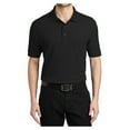 thumbnail image 1 of Mafoose Male Silk Touch Polo Men Extended T-Shirts Black 6XL, 1 of 7