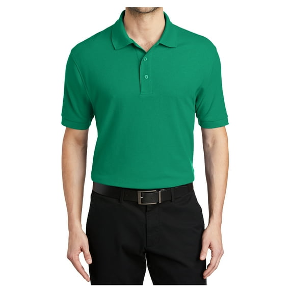 Mafoose Male Silk Touch Polo Men Extended T-Shirts Kelly Green M