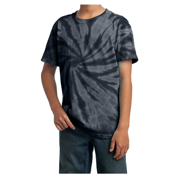 Mafoose Male T-Shirts Little Boys Tie-Dye Black M