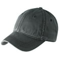 thumbnail image 1 of Mafoose Male Thick Stitch Cotton Mens Baseball Cap Nickel/ Black OSFA, 1 of 2