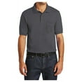thumbnail image 1 of Mafoose Men Core Blend Polo Male Knit Pocket Shirt Charcoal L, 1 of 6