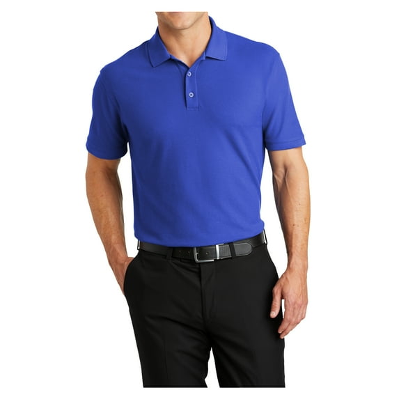 Mafoose Men Short Sleeves Core Classic Male Polo True Royal x-Large