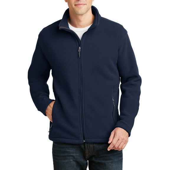 Mafoose Men Value Fleece Jacket Male Activewear True Navy L